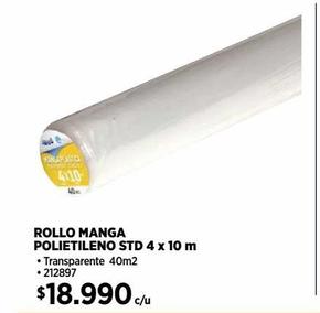 Rollos manga polietileno 