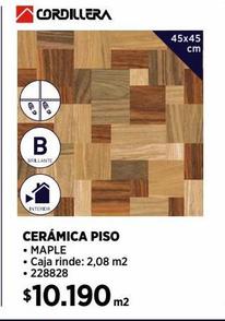 Cerámica piso Cordillera