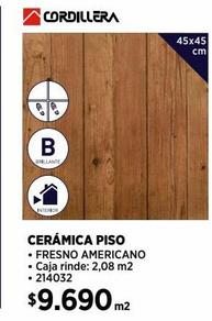 Cerámica piso Cordillera