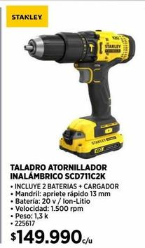 TALADRO PERCUTOR 20V 2B 1C