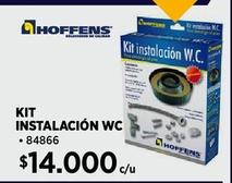 Kit instalación wc Hoffens