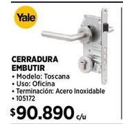 CERRADURA DE MANILLA INOXIDABLE PARA OFICINA