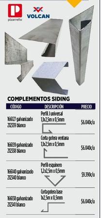 Complementos Volcan