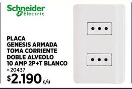 Placa genesis Schneider