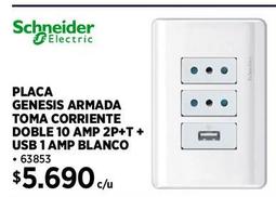 Placa genesis Schneider