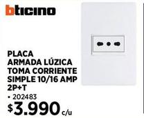 Placas Bticino