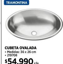 Cubeta ovalada Tramontina