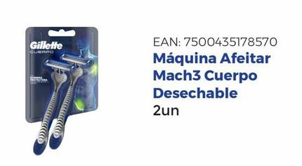Máquinas de afeitar desechables Gillette Cuerpo 2 unidades