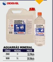 Aguarrás mineral