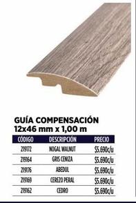 Guía compensación