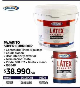 Pajarito súper cubridor