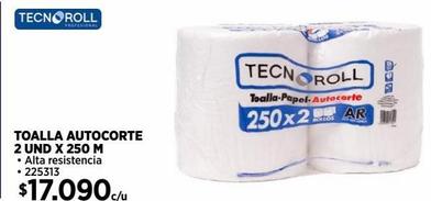 Toalla autocorte