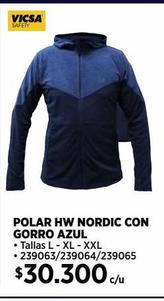 POLAR HW NORDIC CON GORRO AZUL