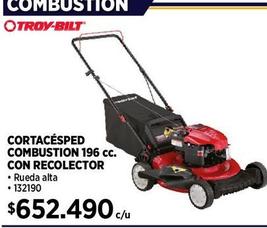 CORTACÉSPED A COMBUSTIÓN 190 CC CON RECOLECTOR RUEDA ALTA