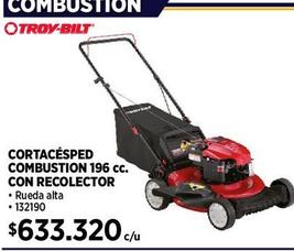 CORTACÉSPED A COMBUSTIÓN 190 CC CON RECOLECTOR RUEDA ALTA