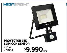 PROYECTOR LED SLIM CON SENSOR