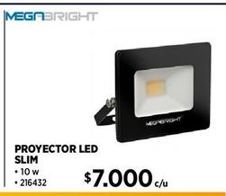PROYECTOR ÁREA LED TELCO FLAT 10 W