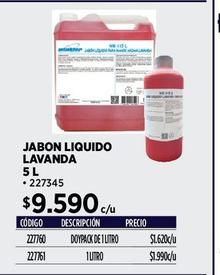 JABÓN LÍQUIDO WINKLER LAVANDA 5L