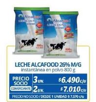 Alcafood - Leche 26% M/G