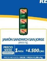 San Jorge - Jamón Sandwich