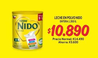 Nestlé - Leche En Polvo Nido Entera 1350 G.