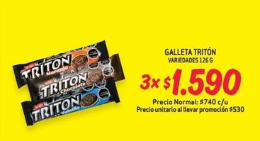 Tritón - Galleta Variedades 126 G