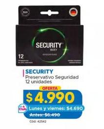 Security - Preservativo Seguridad 12 Unidades
