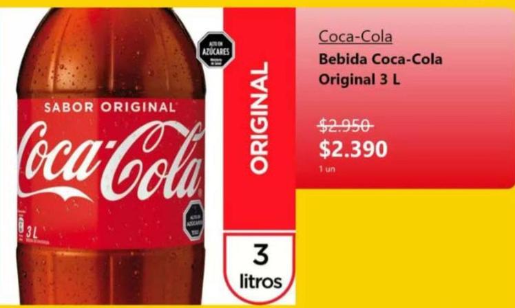 Coca Cola - Bebida Original 3L