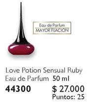 Love Potion - Sensual Ruby Eau De Parfum