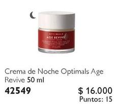 Optimals - Crema De Noche Age Revive