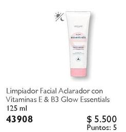 Glow Essentials - Limpiador Facial Aclarador Con Vitaminas E & B3