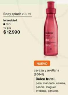Tododía - Body Splash Dulce Frutal
