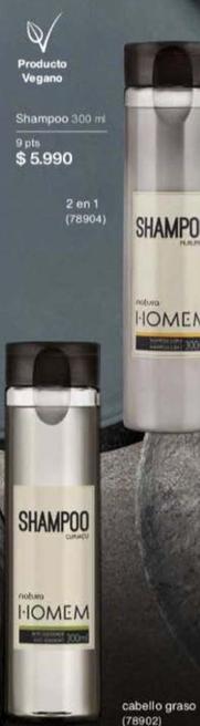 Homem - Shampoo Cabello Graso