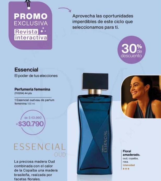 Essencial - Perfumería Femenina Floral Amaderado 