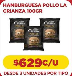 La Crianza - Hamburguesa Pollo