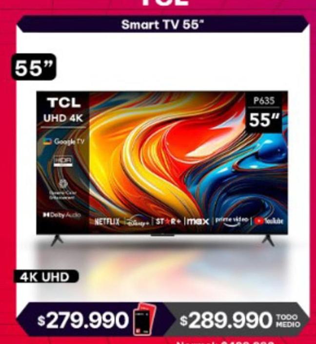TCL - Smart Tv 55''