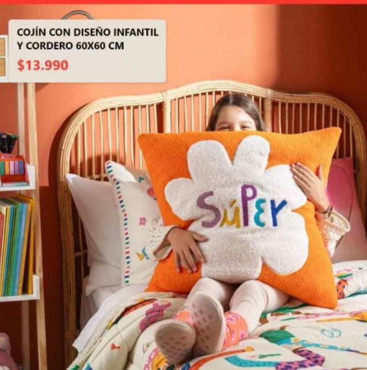 Cojin Con Diseño Infantil Y Cordero