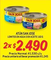 Atún San Jose Lomitos En Agua O En Aceite