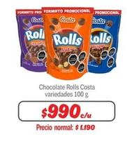 Costa - Chocolate Rolls