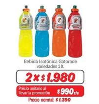 Gatorade - Bebida Isotónica