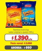Evercrisp - Ramitas Sabor Original O Queso