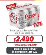 Escudo - Pack Cerveza  Silver