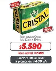 Cristal - Pack Cerveza