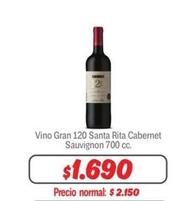 120 - Vino Gran  Santa Rita Cabernet Sauvignon