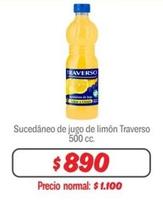 Traverso - Sucedaneo De Jugo De Limon