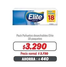 Elite - Pack Pañuelos Desechables