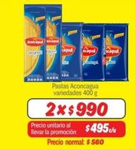 Aconcagua - Pastas