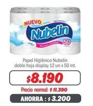 Nubelin - Papel Higienico