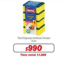 Virutex - Pack Esponja Multiuso
