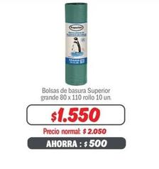Superior - Bolsas De Basura  Grande